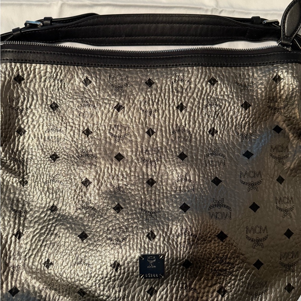 MCM Metallic Handbag